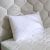 Quilted Pillow 50x70 Cm White