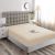 Sterling Solid Micro Fitted Sheet 90X190 Cm Beige