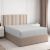 Sterling Solid Micro Fitted Sheet 90X190 Cm Grey