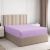 Sterling Solid Micro Fitted Sheet 90X190 Cm Lavender