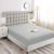 Sterling Solid Micro Fitted Sheet 120X200+30 Cm Grey