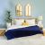 Ophelia Sherpa Flannel Double Blanket 200X220 Cm - Blue