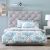 Samarkand 3 -Pcs Queen Comforter Set 200x240 Cm Sky Blue