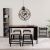 Redmond 1+4 Counter Table - Antique Oak / Black / Cream