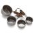 My Gadget Set Of 4 Measuring Cups Choco Brown - 8547