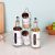 Adrian Set of 4 Condiment Jar White OV:2x400ml SP:2x150ml