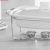 Pristine Rect.Casserole 39CM 3.15L White