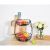 Atticus 3 Tier Iron Fruit Storage Cart Black D24 X 7.5,D28 X 9,28.5 Cm
