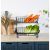 Atticus 2 Tier Iron Storage Cart With Tray Black 41 X 29 X 37 Cm