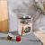 Abaco Glass Storage Jar With Stainless Steel Lid Clear 800 Ml