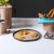 Annual Ring Bamboo Fiber Plate - Small - 17063