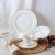 Larkin 20-Piece Fine Bone China Dinner Set -Serve 4