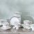 Beyonce Damask 26-Piece New Bone China Dinner Set Serve-8