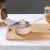 Smoky Cream Marble Coating 16Cm Sauce Pan - 15023