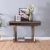 Roma Console Table-Walnut/Golden