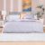 Viviana frieze 3- Piece King Duvet Cover Set Grey