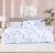 Viviana Bloomed 3-Piece King Duvet Cover Set White