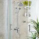 Milano Dallas Rain Shower 3 Function -Complete Set
