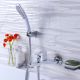 Milano Arctic Bath Mixer W/ Shower Set-Made In China