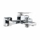 Milano Terni Bath Mixer With Shower Set