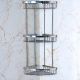 Milano Dora Ss Corner Three Layer Basket