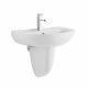 MILANO WALL HUNG WASH BASIN 3636 -R WHITE MADE IN CHINA