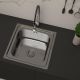 Milano Kitchen Sink Bl-604 Sb/Sq