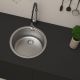 Milano Kitchen Sink Gf-830A 422X422X180Mm Sb/Round-Made In China