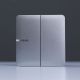 Milano 10A 2 Gang 1 Way Switch Sl Ps