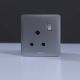 Milano 15A 3 Round Pin Switched Socket Sl Ps