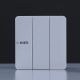 Milano 10A 3 Gang 1 Way Switch Wh Ps