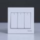 Milano 16A 3 Gang 1Way SwitchMpw