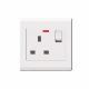 Milano 13A Socket With NeonMpw (E-C12)