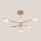 Caleb Led Ceiling Chandelier 2138/3+3 GD