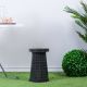 Scalable Stool 25x6.5x42cm - Black
