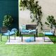 Arisa 4-Seater Outdoor Sofa Set-231202704503