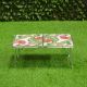 Flora Rectangle Folding Table - Floral