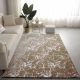 Rugs Sr21 200X300 Rabbit Fur With Foil Design 2 Silver Mr- 460