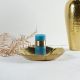 Decimus Flower Bowl 32x32x6.5 CM Gold