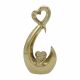 Liana Abstract Gold 15.5X7X30Cm Chc-Hs218527-2