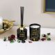Luminara Gift Set-Candle 160G, 100Ml Diffuser Oud Black