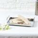 Caroline Rectangular Jewellery Tray - Silver