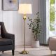 Jonathan Metal Floor Lamp Antique Brass -Fl21323