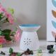 Orchid Fancy Oil Burner White/Blue