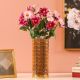 Maxime Cylindrical Vase- Gold