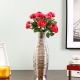 Maxime Conical Vase- Silver