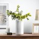 Cellena Stripe Vase White 14.8X14.8X31CM