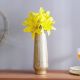 Liana Striped Vase Gold 13X13X38.5 cm