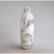 Kiyan Glass Vase Black & White