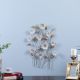 Mosaic Crackle Wall Art Silver